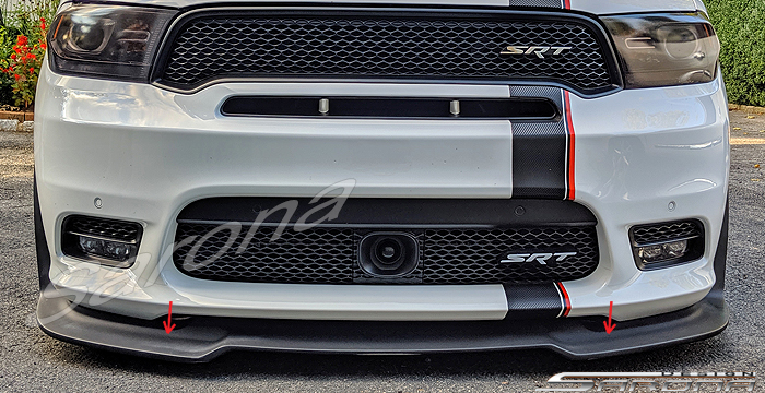 Custom Dodge Durango  SUV/SAV/Crossover Front Add-on Lip (2017 - 2020) - $690.00 (Part #DG-024-FA)